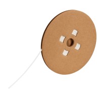 PermaSleeve 热缩电线和电缆连续标签 - 1/8” 直径， 白色
