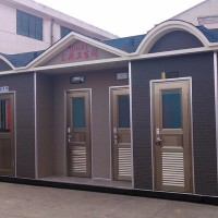 赤峰市雕花板移动厕所定制 松山区装配式公共卫生间 多人位公厕