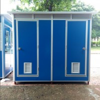日照市仿古板移动厕所 莒县公园市政公厕打造 集装箱厕所