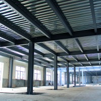 保定市大小型钢结构厂家 涿州市钢结构厂房车间承建 抗冲击性强